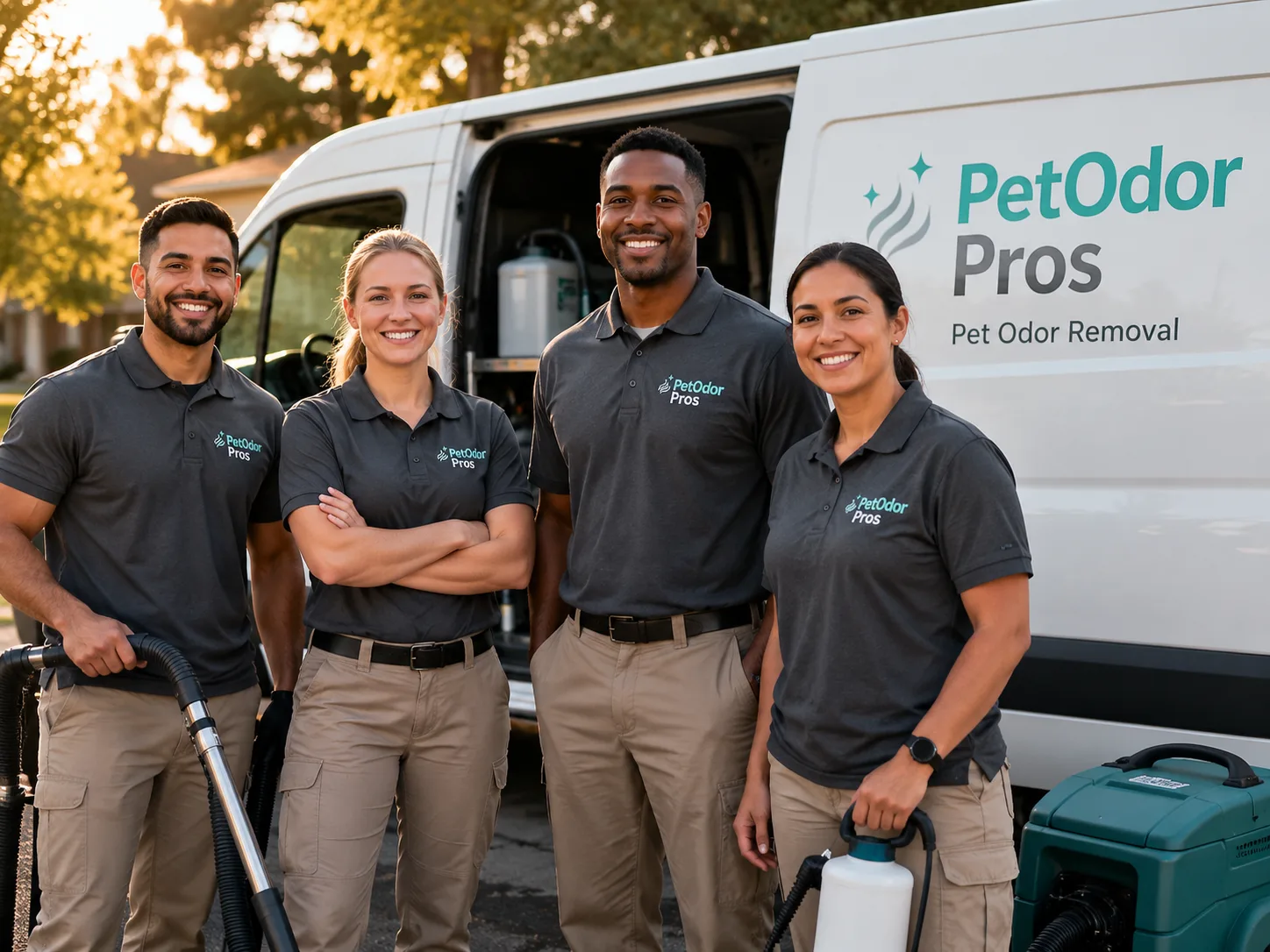 Pet Odor Removal team serving Allen, TX